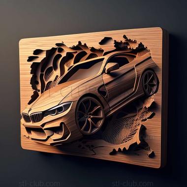 3D model BMW M4 (STL)